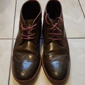 Ted Baker Classic Brown Leather Men's Shoes 8.5